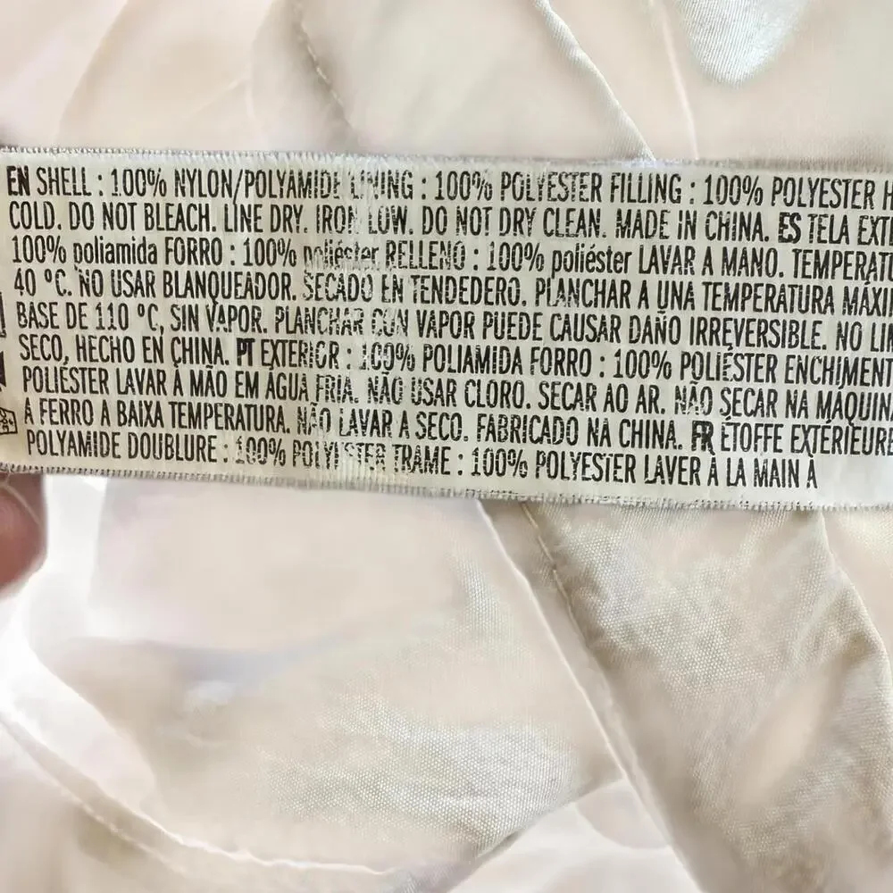 Forever 21 Cream Snap-Front Jacket – Size Small - Picture 6 of 7